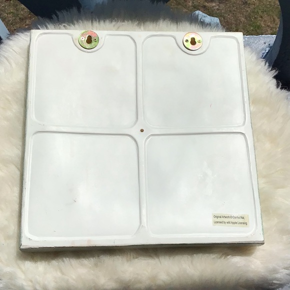 Danhui Nai Original Art Works Painting 3-Dimensional Lily Thick Plastic Frame - Picture 3 of 9